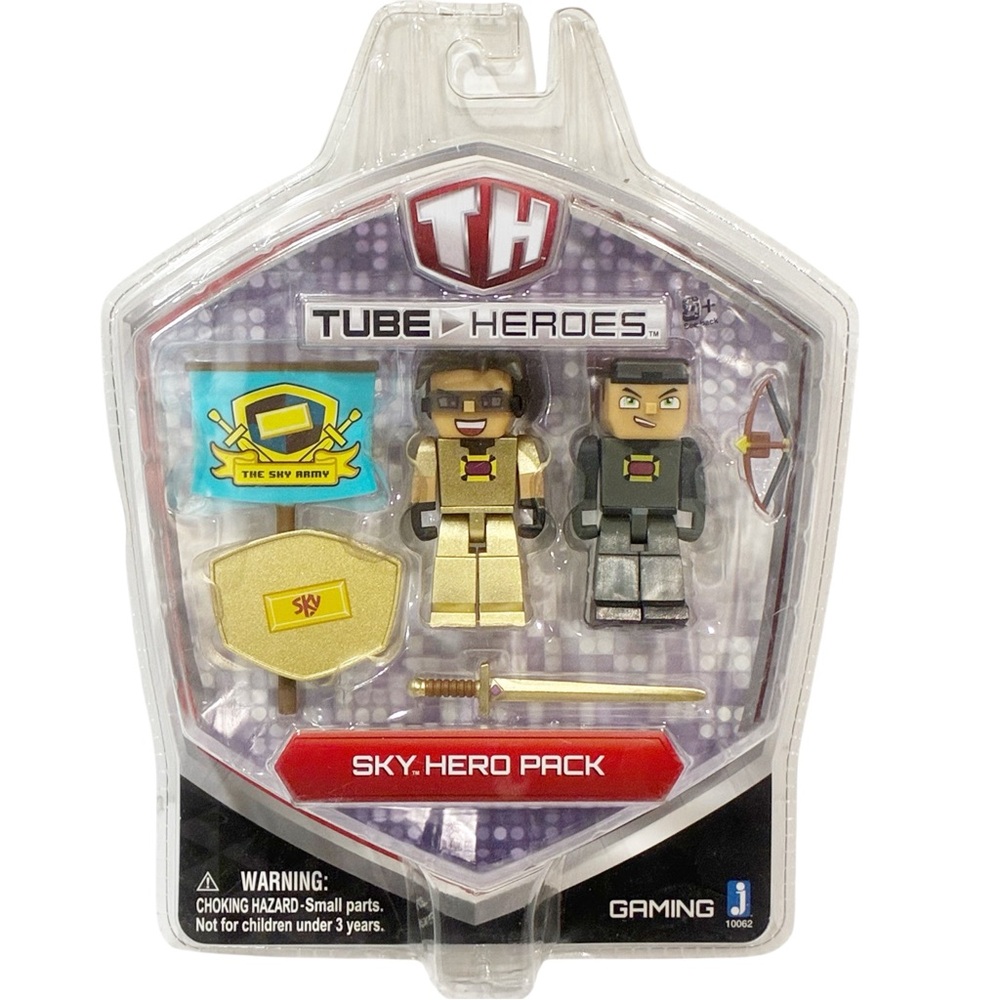 Tube Heroes Sky Hero Pack Action Figure Set‎ NEW